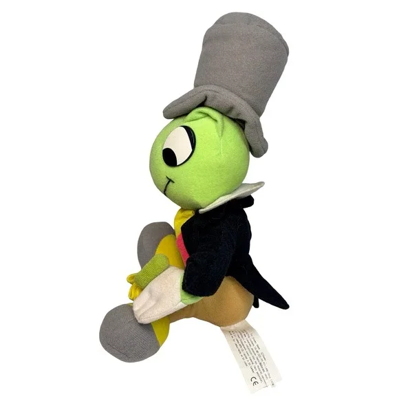 Vintage Disney Store Jiminy Cricket Plush Pinocchio Toy w/ Hat & Umbrella
10" - Picture 4 of 11